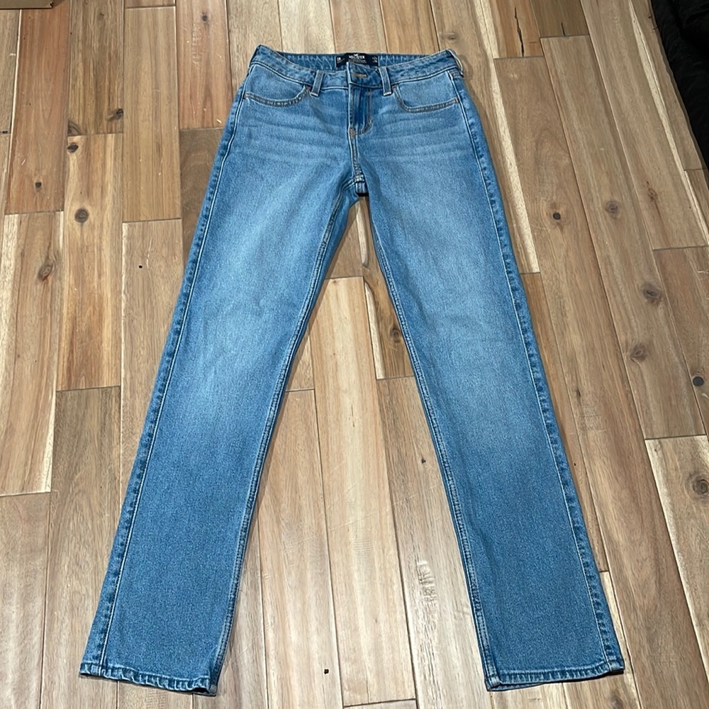 Hollister lowrise boyfriend, girl jeans size 0R